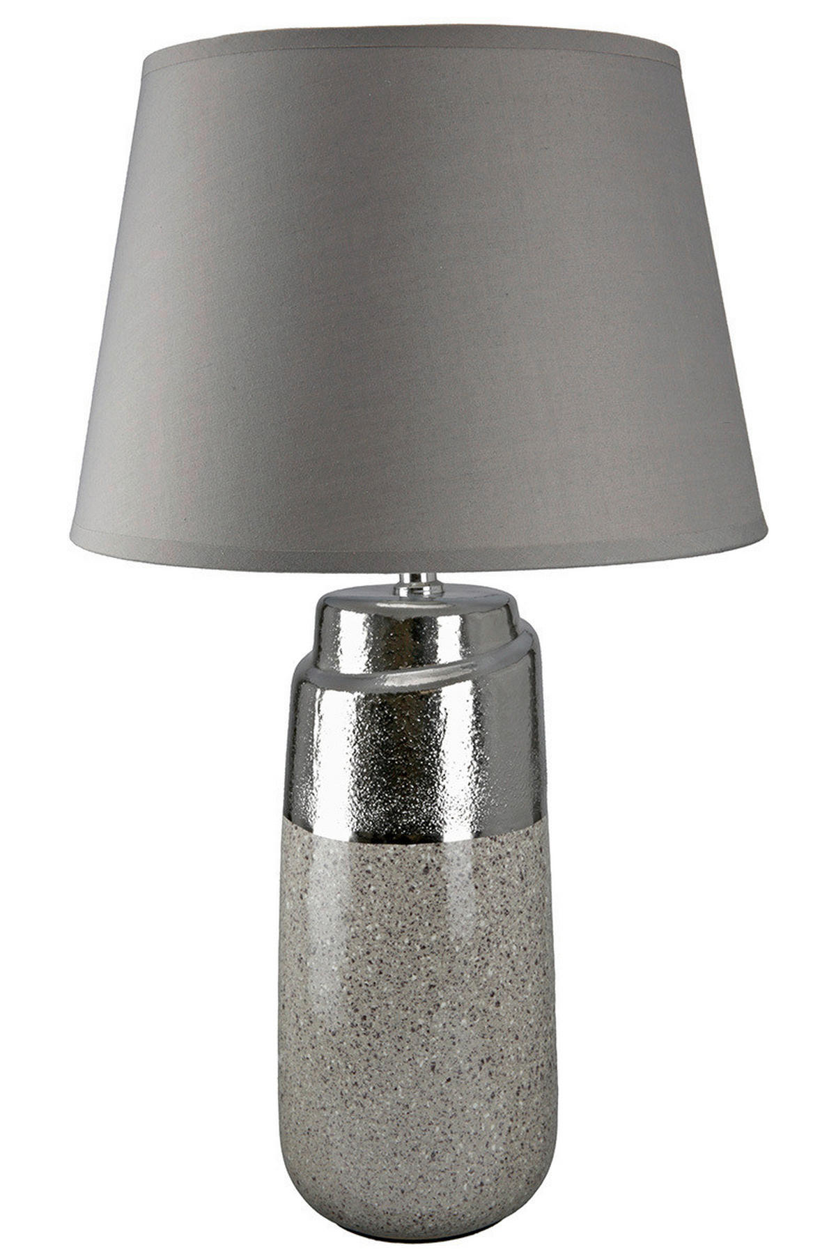 LED-DEKOLEUCHTE - Silberfarben/Grau, Basics, Keramik (30/30/52cm)