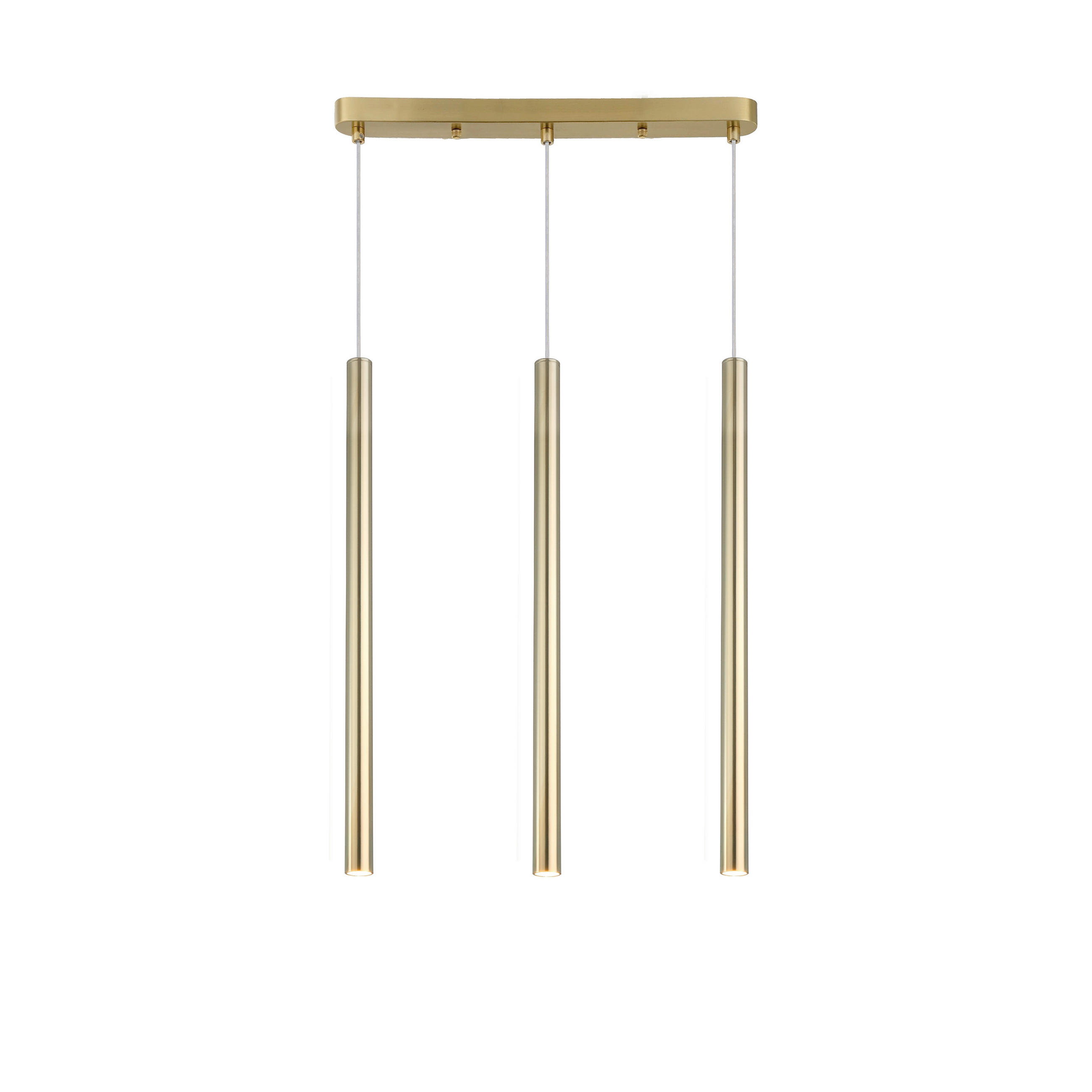 HÄNGELEUCHTE 45/4/150 cm  - Bernsteinfarben, Design, Metall (45/4/150cm)