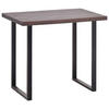 BARTISCH in Holz, Metall 120/80/95 cm   - Eichefarben/Anthrazit, Design, Holz/Metall (120/80/95cm) - MID.YOU