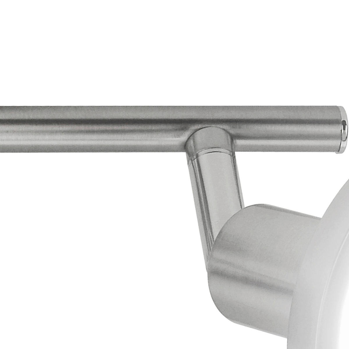 LED-STRAHLER 8/15,6 cm   - Nickelfarben, Design, Metall (8/15,6cm) - Globo