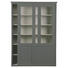 VITRINE in massiv Kiefer Grau - Grau, Design, Glas/Holz (147/208/46cm) - Ambia Home VITRINE in massiv Kiefer Grau - Grau, Design, Glas/Holz (147/208/46cm) - Ambia Home