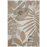 KÜLTÉRI SZŐNYEG  Palm  - bézs, Design, textil (160/230cm) - Novel
