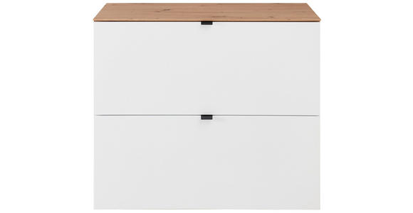 GARDEROBE 6-teilig  in 306/179/37 cm  - Weiß/Eiche Artisan, Design, Holzwerkstoff (306/179/37cm) - Voleo