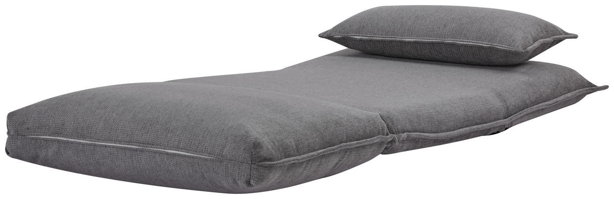 SCHLAFSESSEL in Webstoff Grau  - Grau, MODERN, Textil (85,5/59/67cm) - MID.YOU