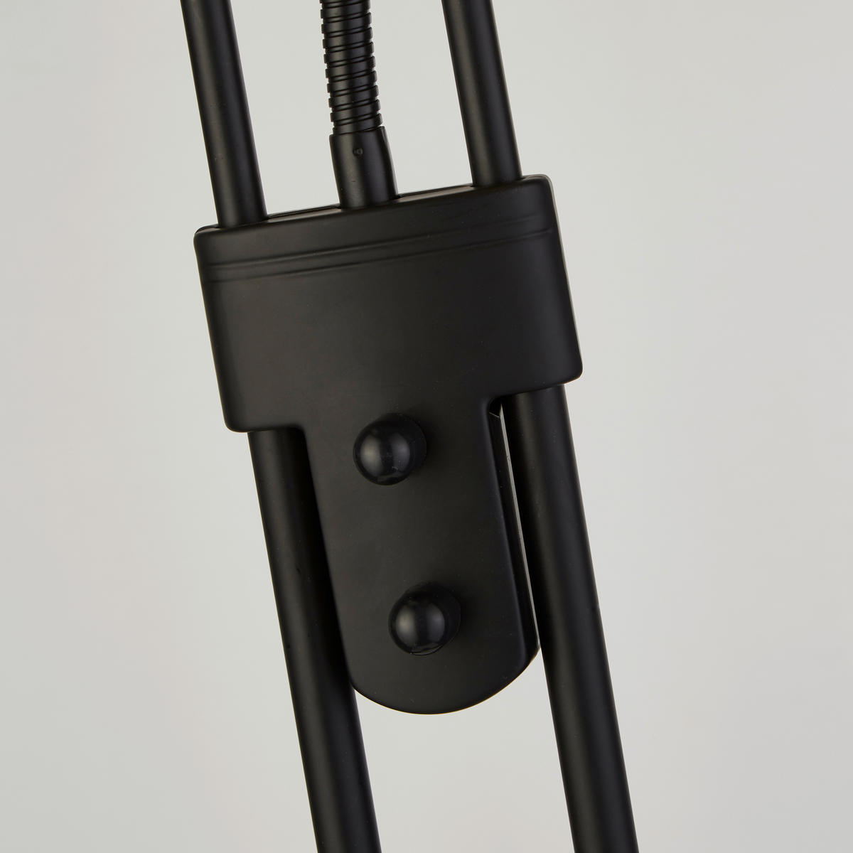LED-STEHLEUCHTE  25.4/180/25.4 cm   - Schwarz, Basics, Glas/Kunststoff (25.4/180/25.4cm)