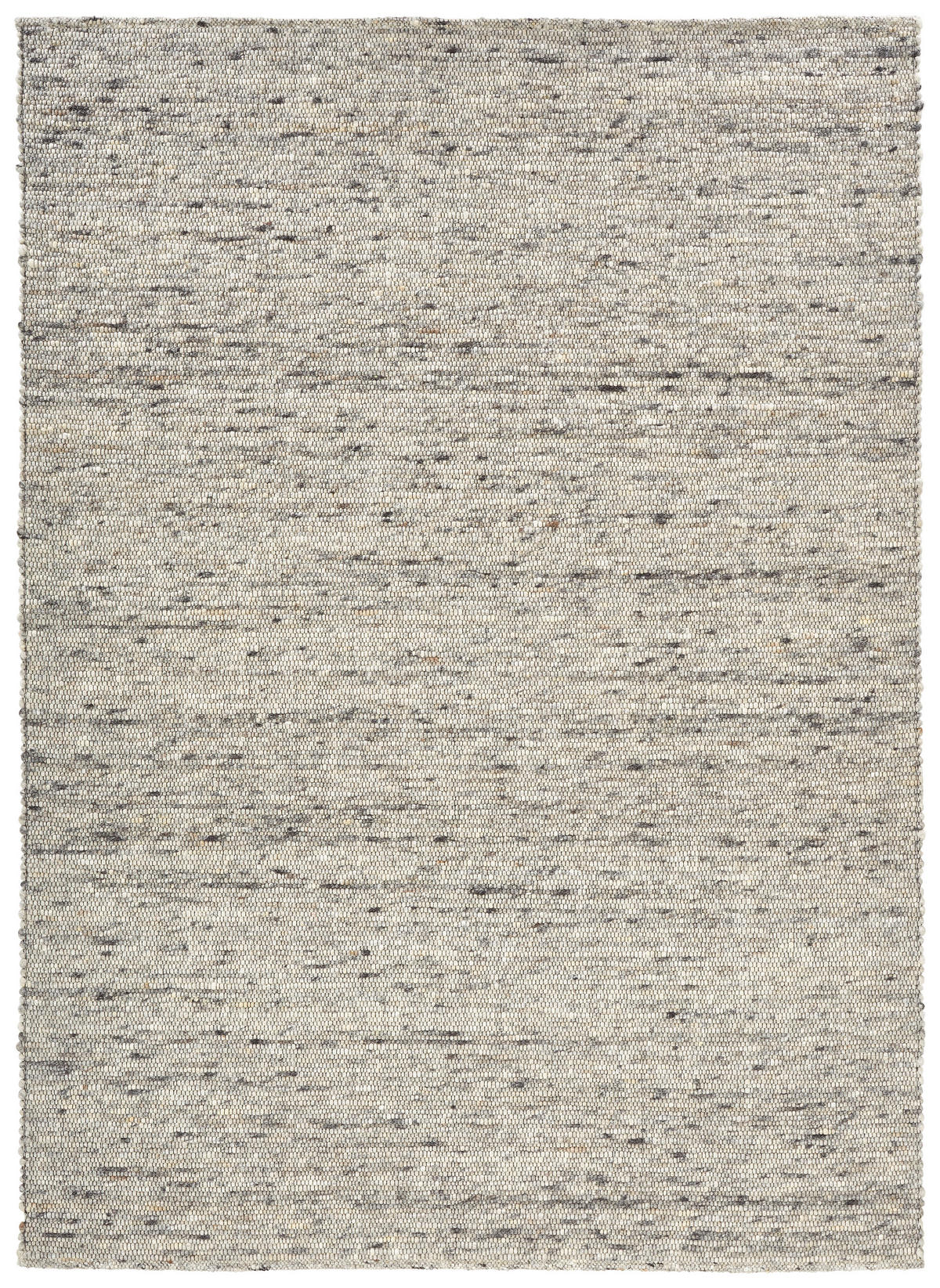 HANDWEBTEPPICH 130/190 cm Vesuv  - Schwarz/Grau, Natur, Textil (130/190cm) - Linea Natura