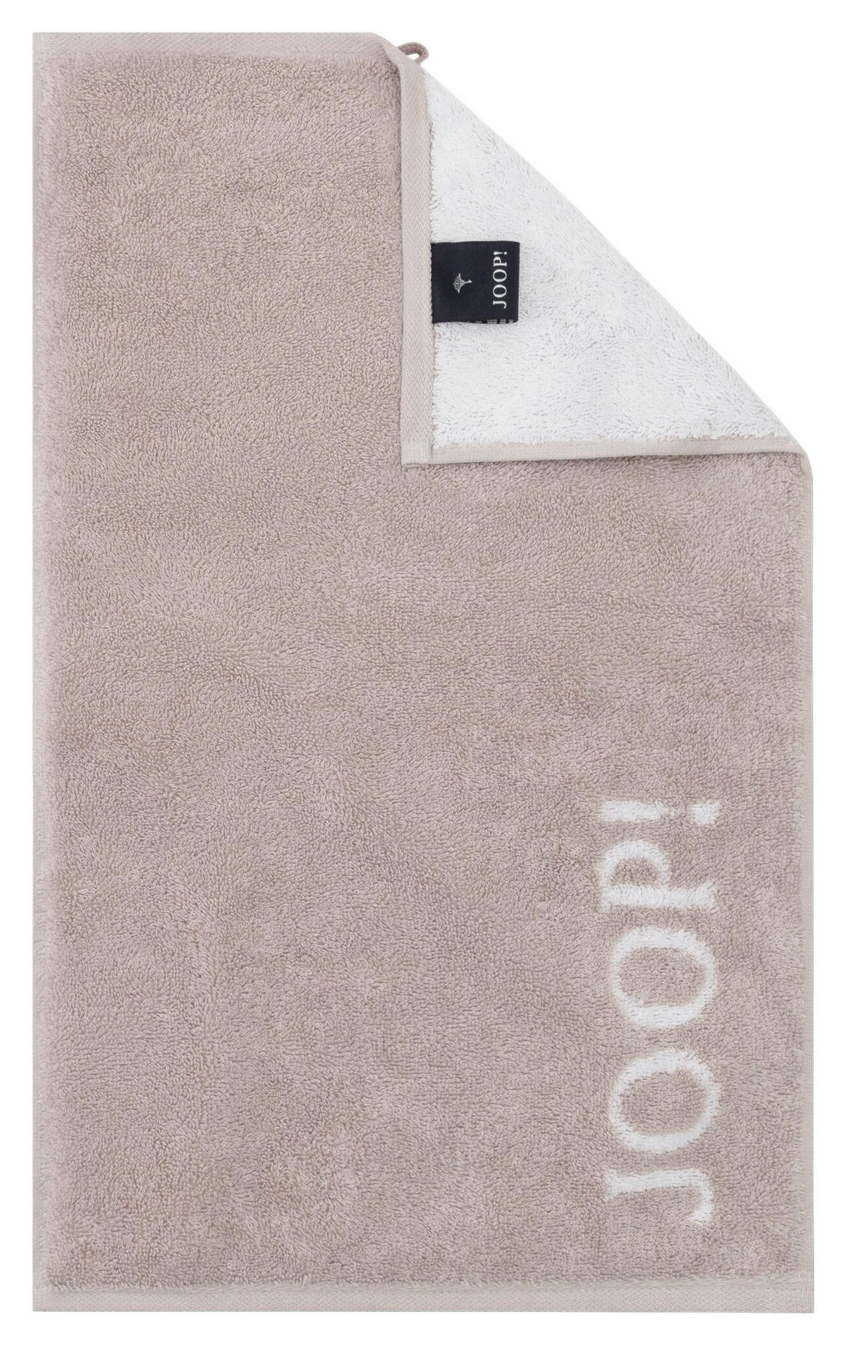 GÄSTETUCH DIVIDED DOUBLEFACE Naturfarben, Beige 3-teilig 30/50 cm  - Beige/Naturfarben, Basics, Textil (30/50cm) - Joop!