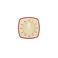 KONYHAI IDŐMÉRŐ - színes, Basics, műanyag (4,3/6,5/6,5cm) - Kikkerland