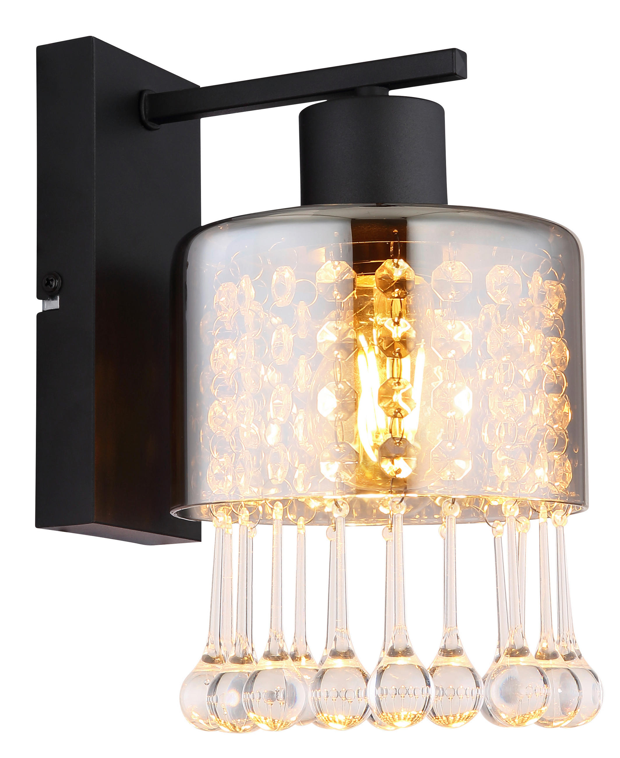 Globo NÁSTĚNNÉ SVÍTIDLO, 15/19,3/25,5 cm