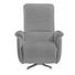 RELAXSESSEL Echtleder - Chromfarben/Hellgrau, Design, Leder/Metall (80/109/88cm) - Beldomo Premium RELAXSESSEL Echtleder - Chromfarben/Hellgrau, Design, Leder/Metall (80/109/88cm) - Beldomo Premium