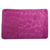 BADEMATTE Violett 50/80 cm  - Violett, MODERN, Textil (50/80cm) - MSV