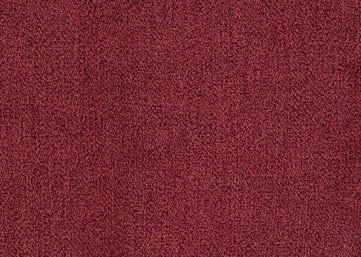 ECKSOFA  in Chenille Rot  235/185 cm  - Rot/Schwarz, KONVENTIONELL, Kunststoff/Textil (235/185cm) - Beldomo Comfort