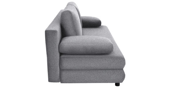SCHLAFSOFA Taras  mit Stoffauswahl Webstoff Hellgrau  - Hellgrau/Schwarz, Design, Kunststoff/Textil (197/77/81cm) - Xora