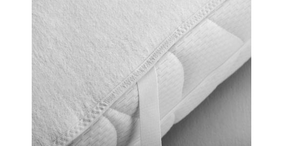 MATRATZENAUFLAGE 200/200 cm - Weiß, Basics, Textil (200/200cm) - Sleeptex