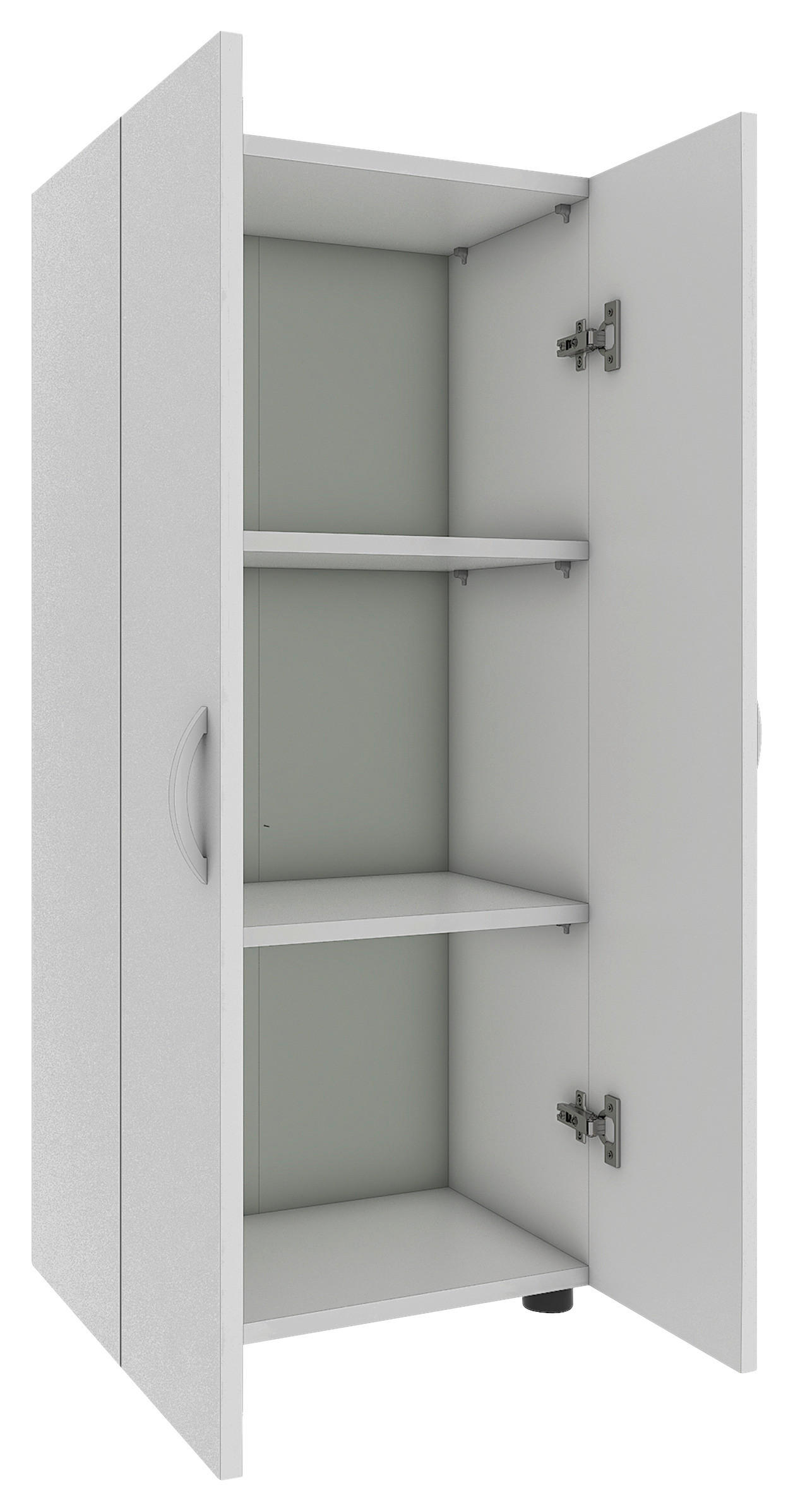 Aktenschrank Stehend  Ulas 3 Weiß B: 49 Cm