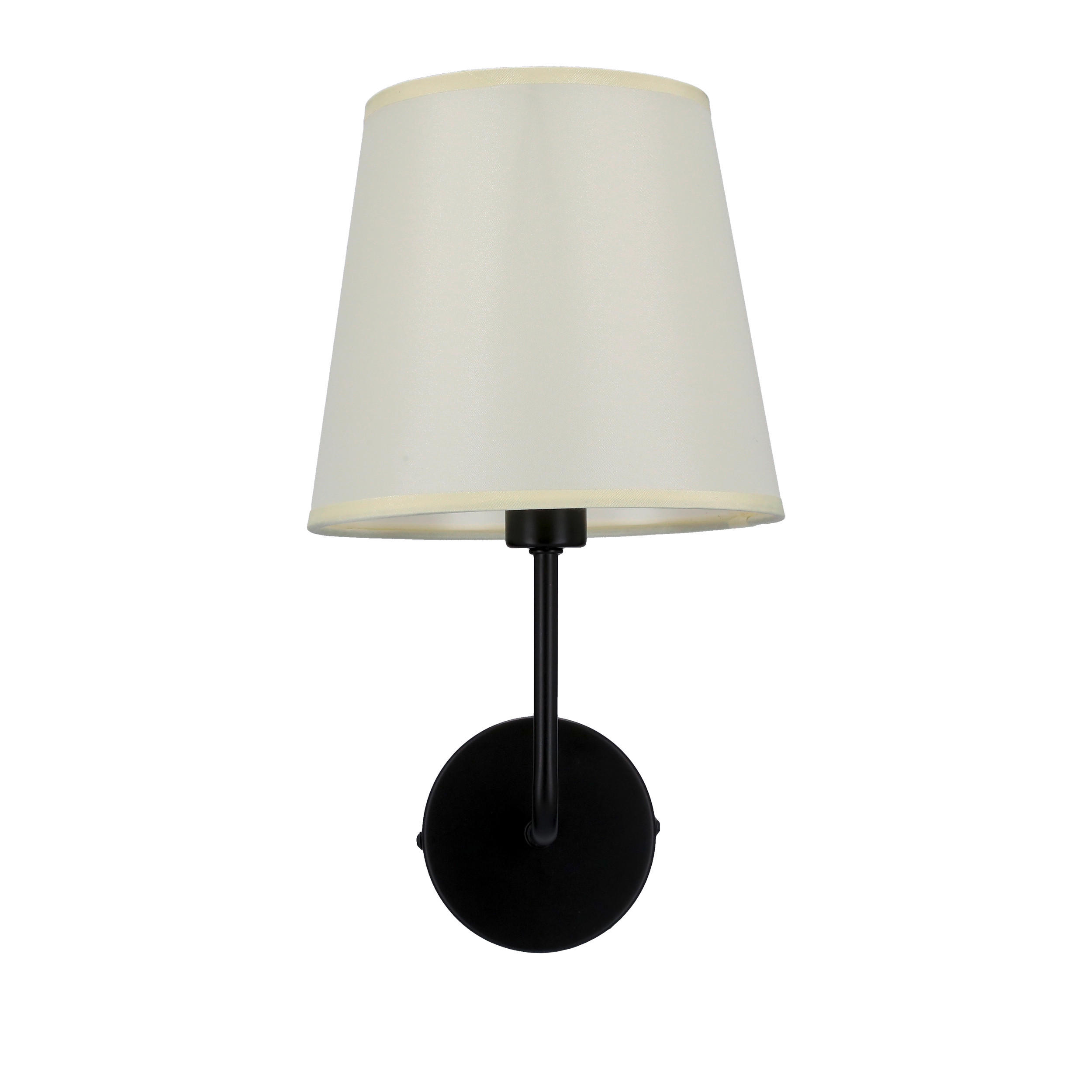 WANDLEUCHTE 18.5/23/33 cm   - Chromfarben/Graphitfarben, KONVENTIONELL, Kunststoff/Metall (18.5/23/33cm)