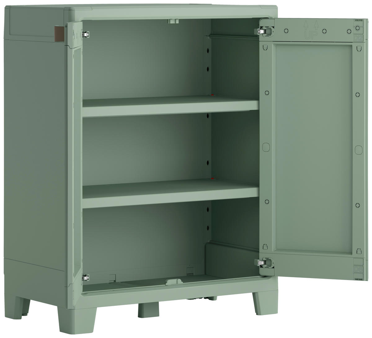 SKŘÍŇKA NA NÁŘADÍ - jadeitově zelená, Design, plast (80/100/44cm) - Keter