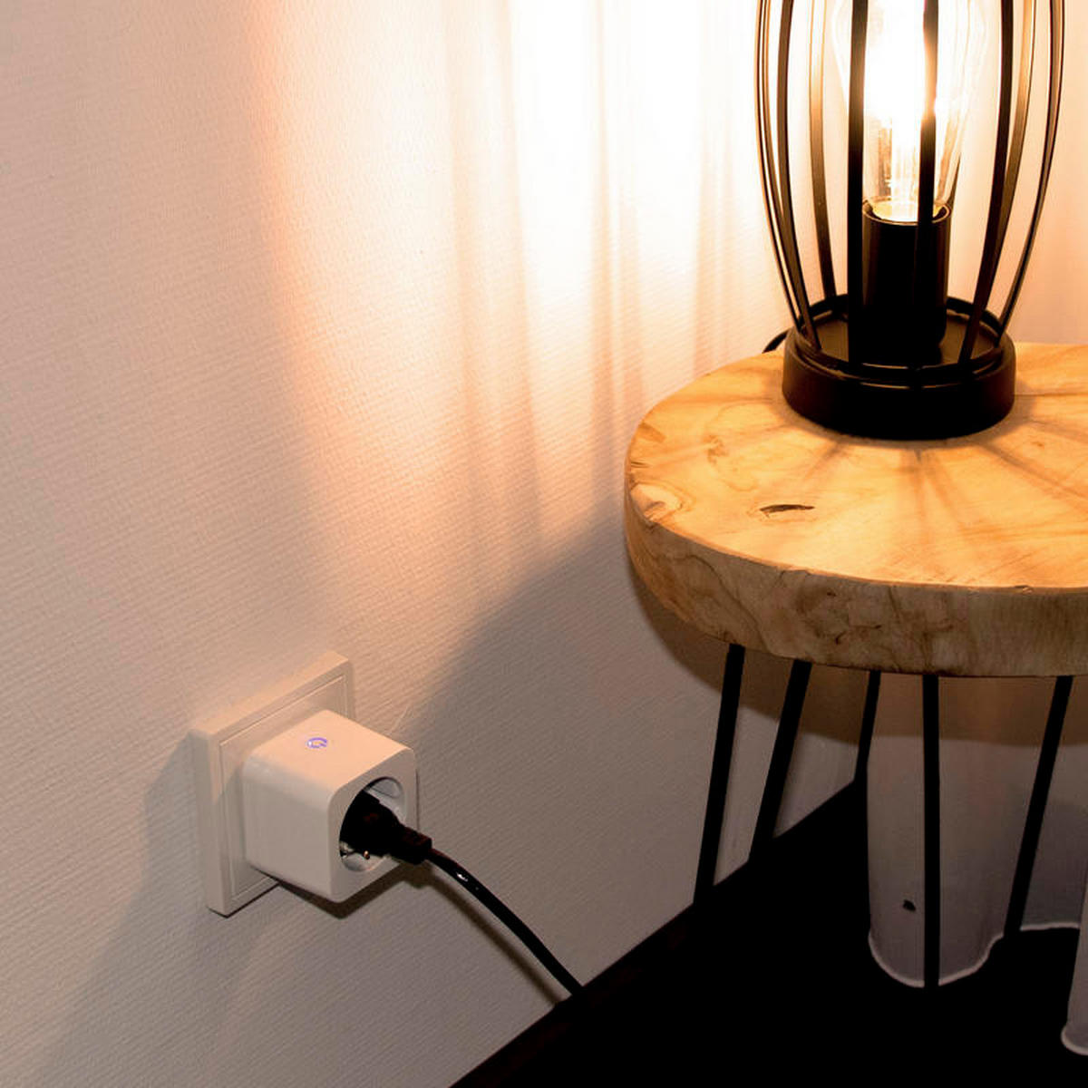 STECKER - Weiß, LIFESTYLE, Kunststoff (5,5/8,2/5,5cm) - Tint