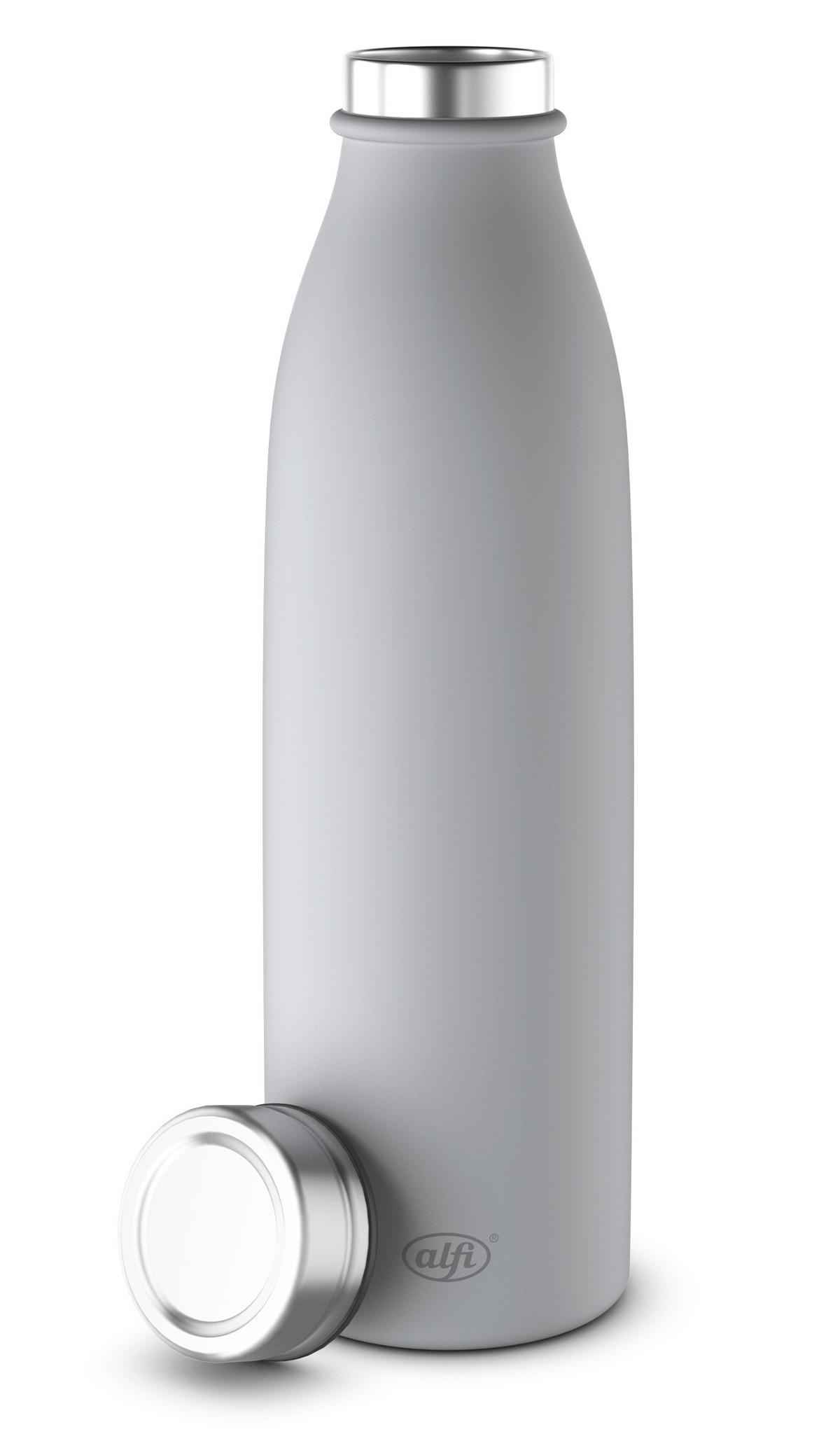 ISOLIERFLASCHE PURE BOTTLE 0,5 L  - Hellgrau, Basics, Metall (0.5l) - Alfi