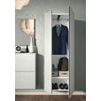 GARDEROBENSCHRANK Gardasee  in 60/179/33 cm  - Anthrazit/Weiß, Design, Holzwerkstoff (60/179/33cm) - Moderano