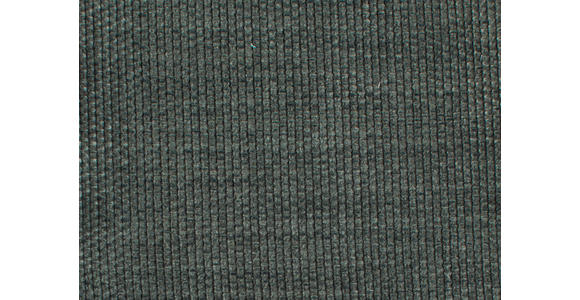 ECKSOFA in Chenille Graugrün  224/305 cm  - Schwarz/Graugrün, Design, Textil/Metall (224/305cm) - Dieter Knoll