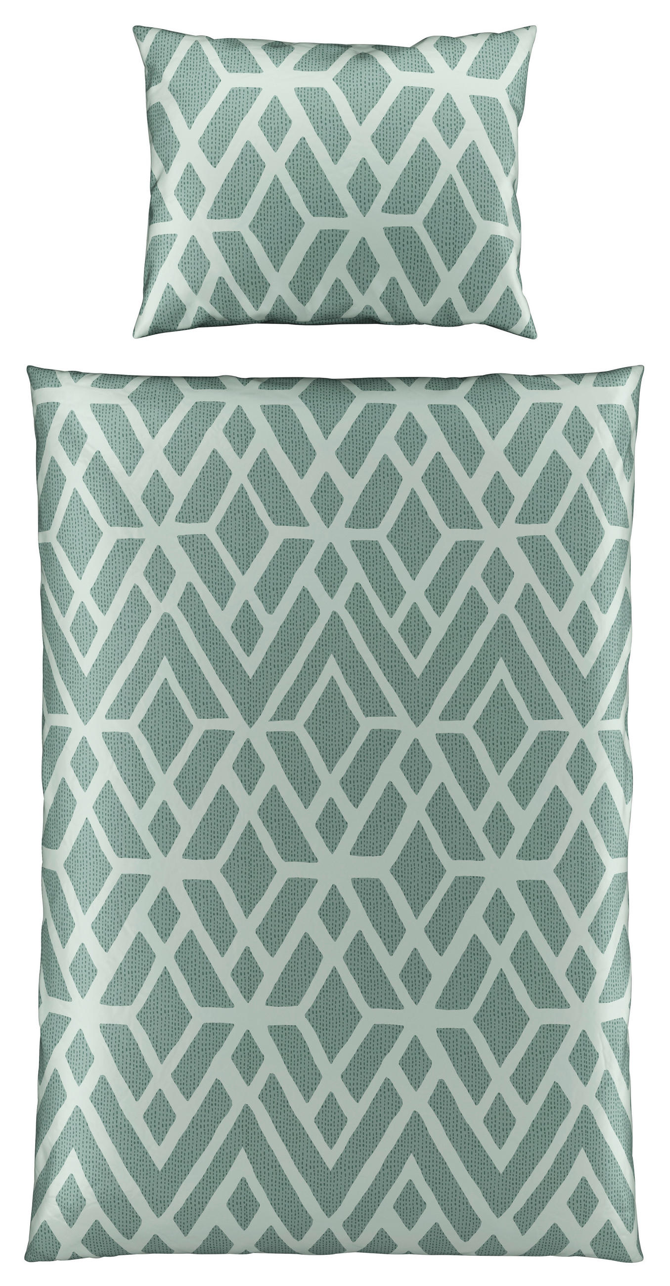 OBOJSTRANNÁ POSTEĽNÁ BIELIZEŇ, zelená, 140/200 cm - zelená, Design, textil (140/200cm) - Dieter Knoll