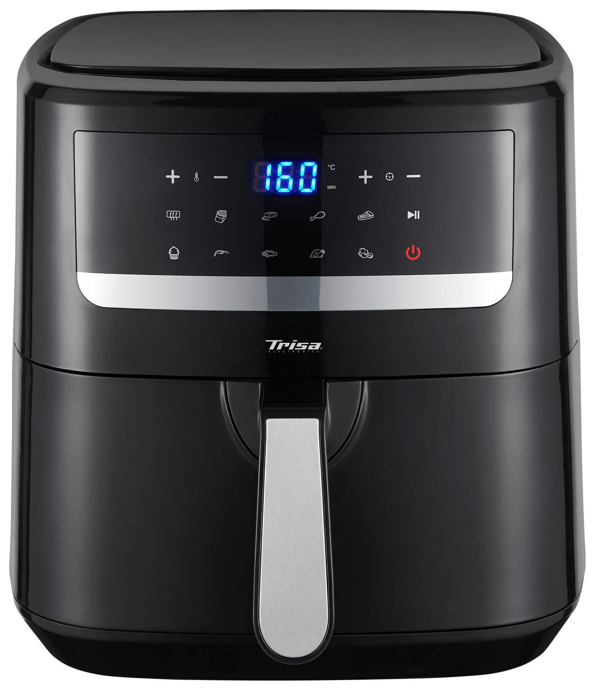 HEIßLUFTFRITTEUSE 7,5 L  - Schwarz, KONVENTIONELL, Kunststoff (38,3/32,2/32,7cm) - Trisa Electronics