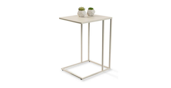 BEISTELLTISCH 43/38/62 cm Kaschmir rechteckig  - Kaschmir, Basics, Metall (43/38/62cm) - Xora