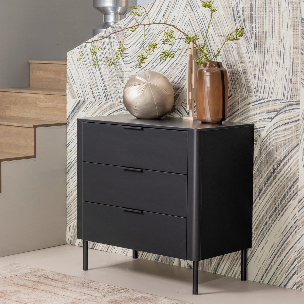 POUF in Naturfarben Textil  - Naturfarben, Design, Textil (30/30/30cm) - Livetastic