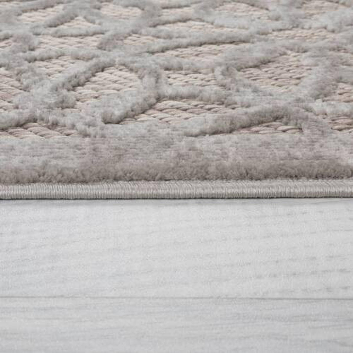 OUTDOORTEPPICH 80/150 cm Piatto Silberfarben  - Silberfarben, Basics, Textil (80/150cm) - Xora