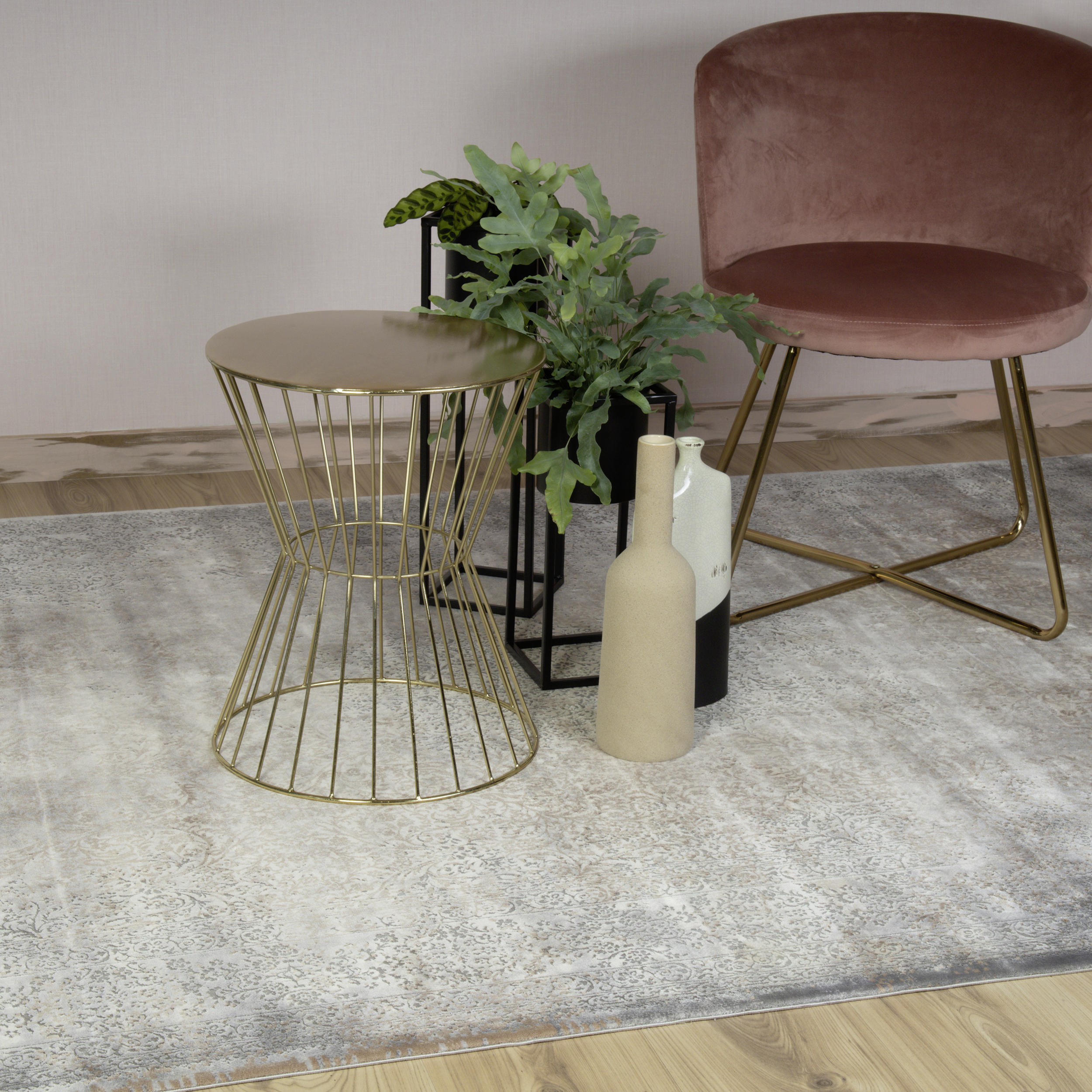 COVOR ȚESUT My Jewel of Obsession  - taupe, Konventionell, textil (80/150cm)