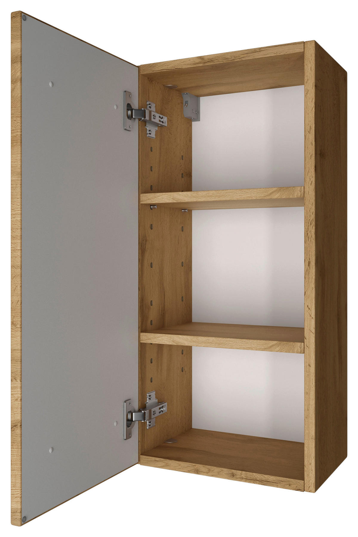 BADEZIMMER  in 90 cm  - Eichefarben, MODERN, Holzwerkstoff (90cm) - Held
