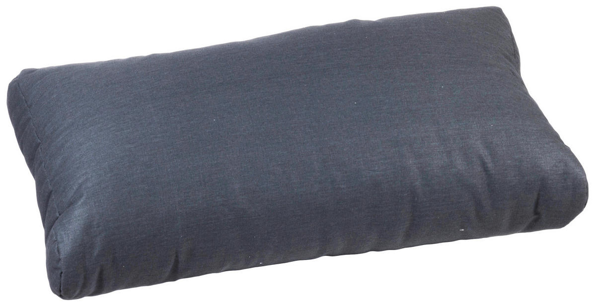 LOUNGEKISSEN in Anthrazit Uni  - Anthrazit, Basics, Textil (80/40/20cm) - Gardenson
