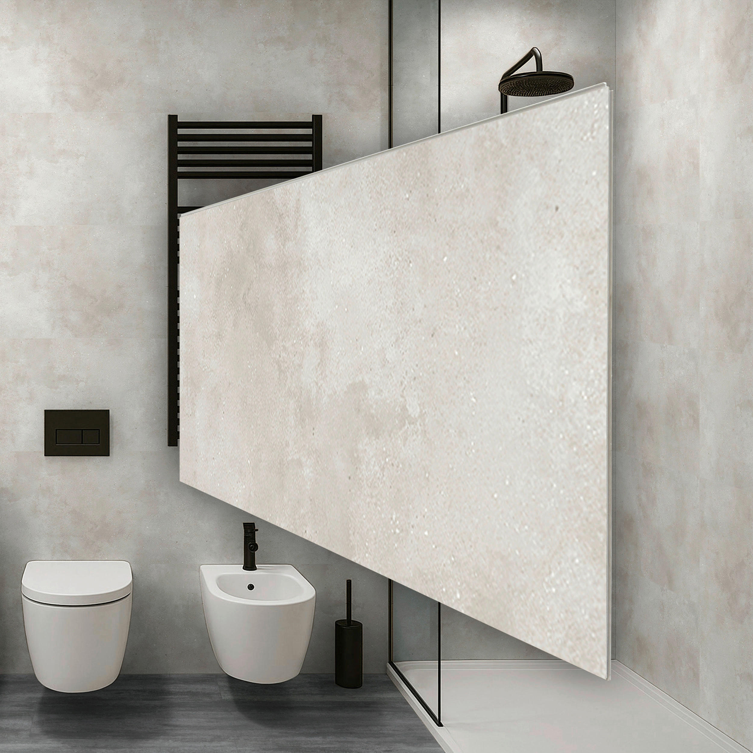 Vinyl für die Wand  - Beige, MODERN, Kunststoff (60/30/0,37cm)