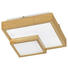 LED-DECKENLEUCHTE - Eichefarben, MODERN, Holz/Kunststoff (35/10/35cm) - Wofi LED-DECKENLEUCHTE - Eichefarben, MODERN, Holz/Kunststoff (35/10/35cm) - Wofi