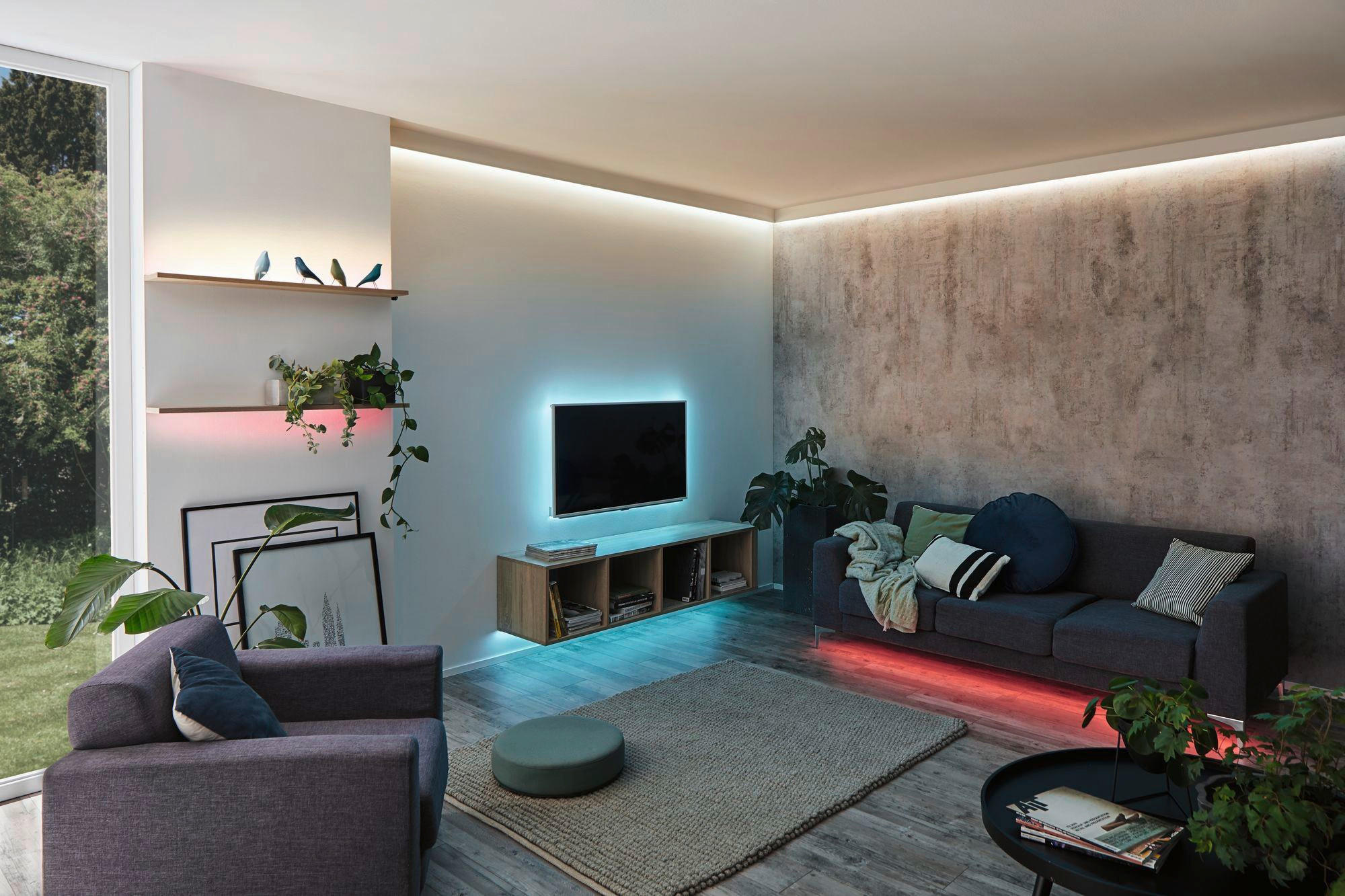 LED-STRIP - Silberfarben, Basics, Kunststoff (100cm) - Paulmann