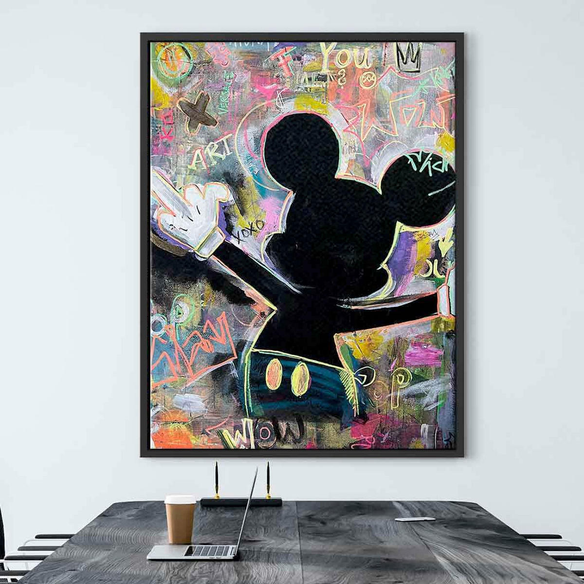 KUNSTDRUCK  - Multicolor, Basics, Holz (100x75cm)