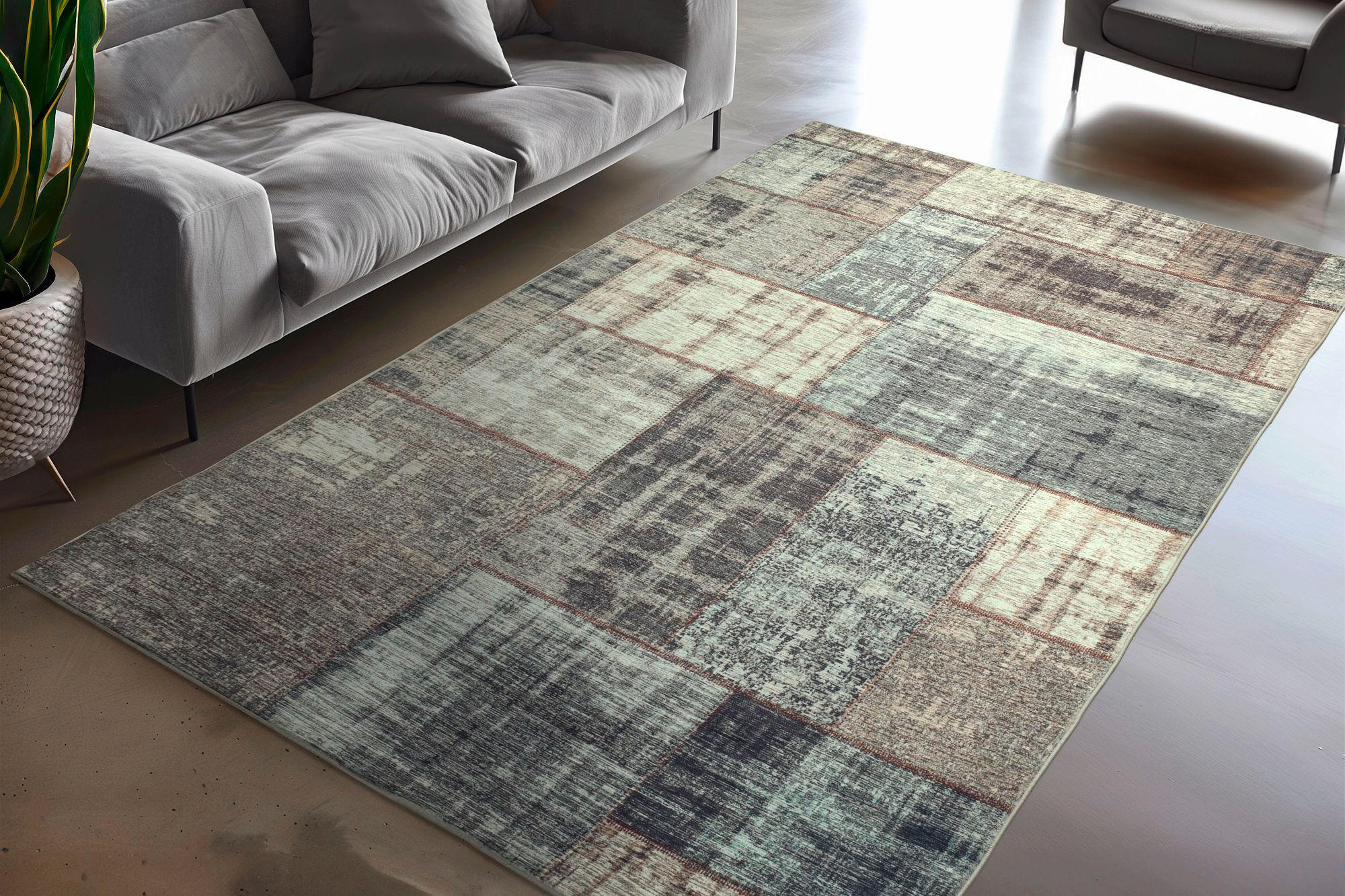 FLACHWEBETEPPICH 120/170 cm My Avantgarde Taupe  - Taupe, KONVENTIONELL, Textil (120/170cm) - Obsession