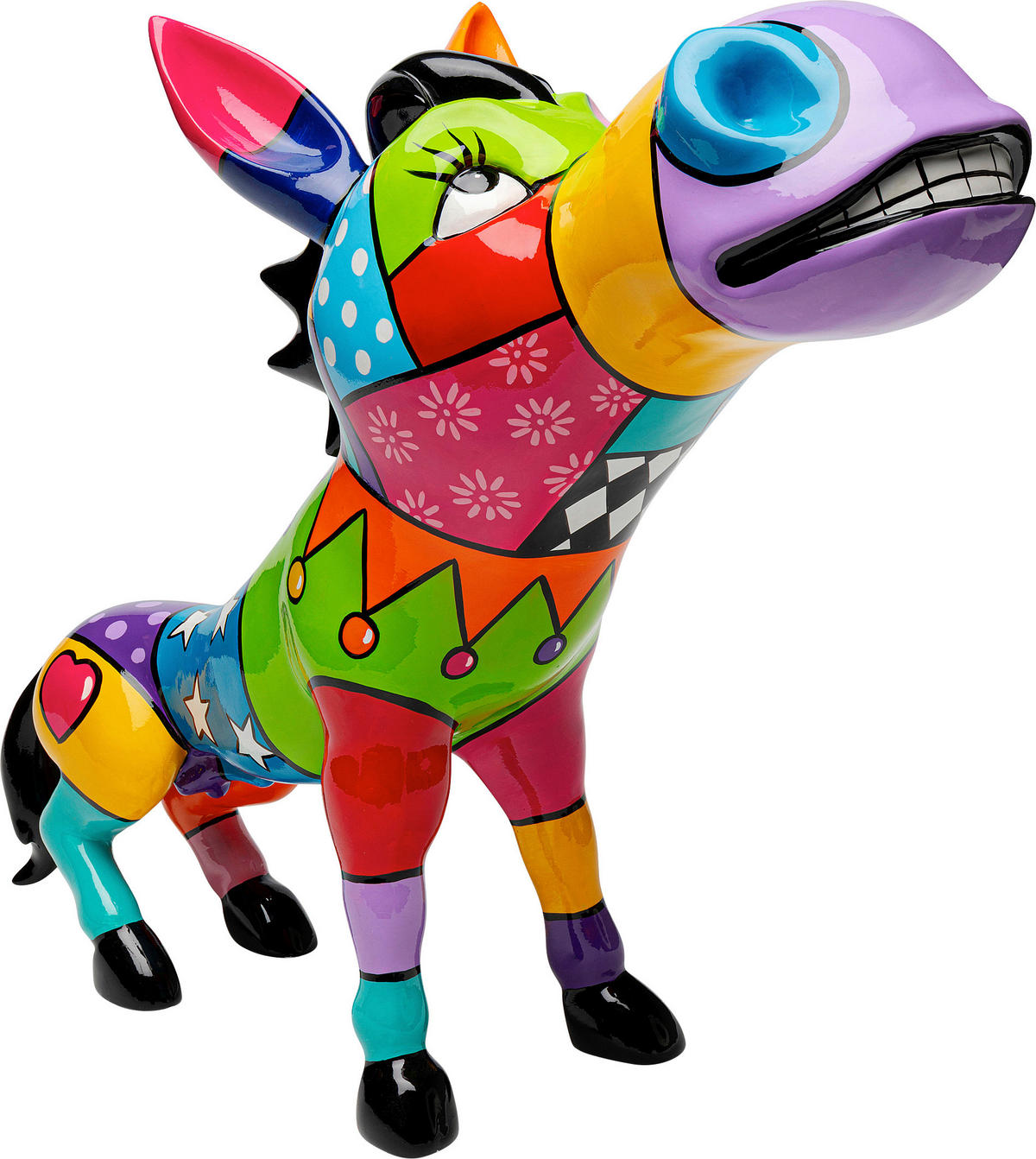 DEKOTIER - Multicolor, Design, Kunststoff (58/54/23cm) - Kare-Design