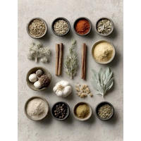 GLASBILD Essen & Trinken, Gewürze  - Multicolor, Basics, Glas (30/40/1.40cm) - Euroart