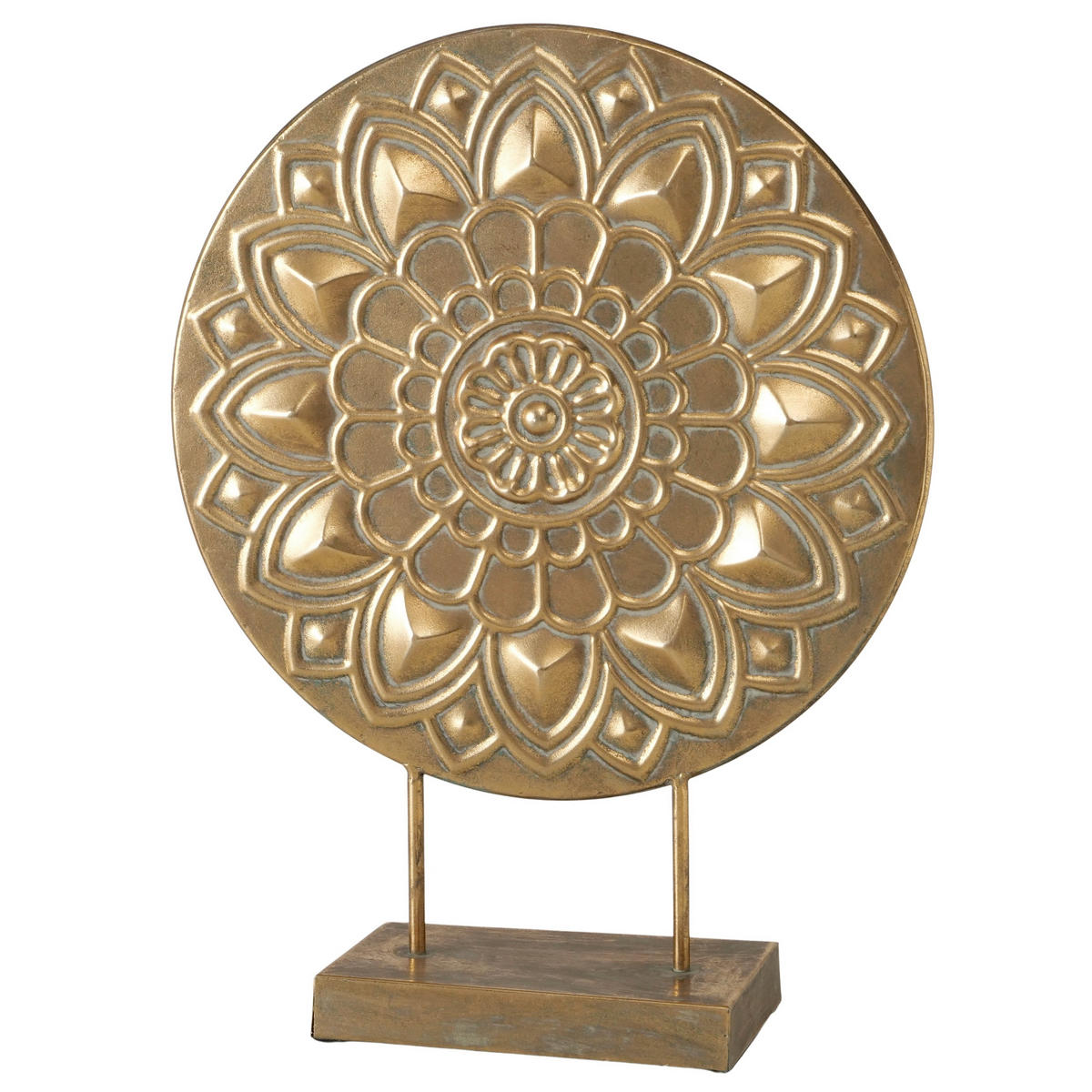 SKULPTUR - Goldfarben, Trend, Metall (37/12/49cm) - Ambia Home