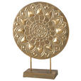 SKULPTUR - Goldfarben, Trend, Metall (37/12/49cm) - Ambia Home