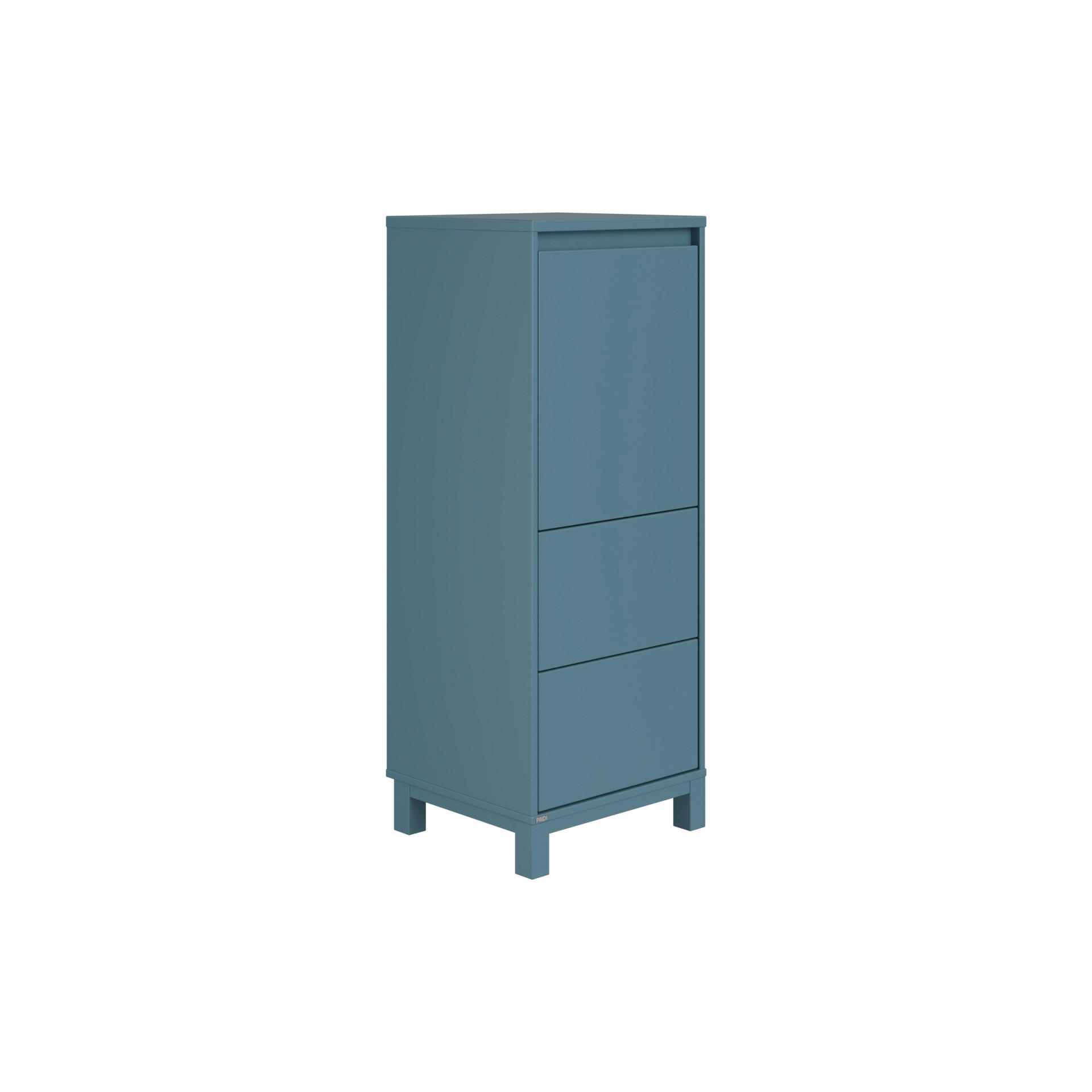 HIGHBOARD Blau Olli Highboard 1T2S  - Blau, Basics (48,4/119,7/40,1cm) - Paidi