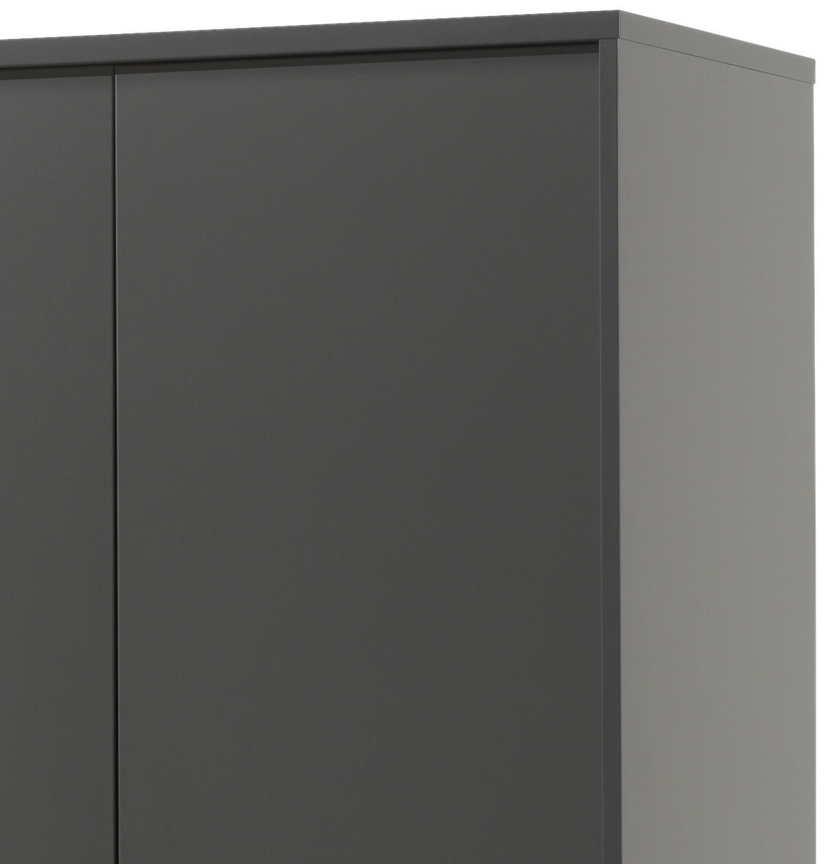 DREHTÜRENSCHRANK 2-türig Anthrazit  - Anthrazit/Buchefarben, MODERN, Holz/Holzwerkstoff (98,5/195,2/56cm) - MID.YOU