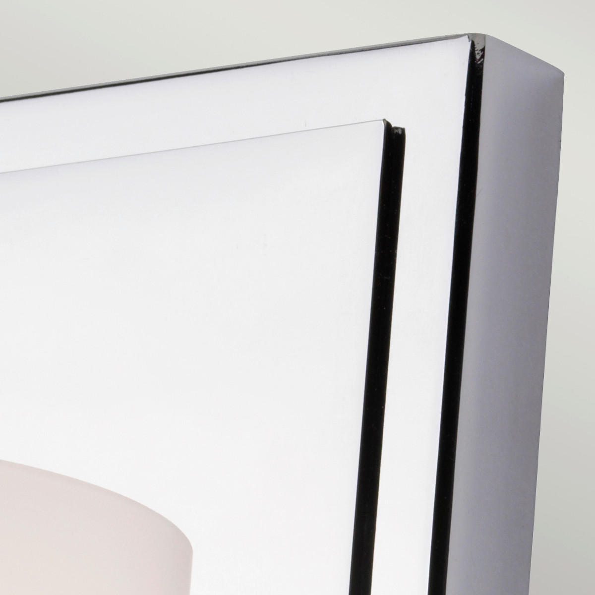 BADEZIMMER-WANDLEUCHTE - Chromfarben, Basics, Glas/Metall (11.4/12,9/40,9cm) - Elstead Lighting