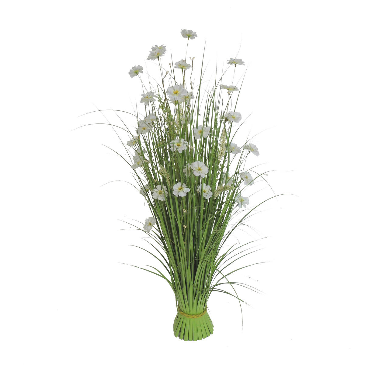 DEKOGRAS  - Weiß/Grün, LIFESTYLE, Kunststoff/Metall (100cm)