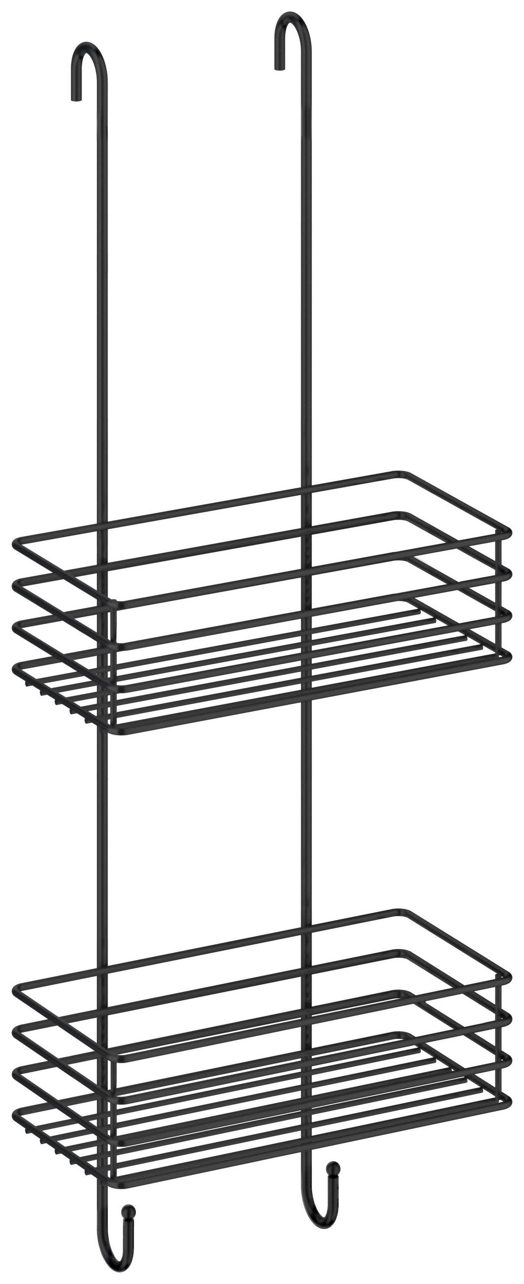 DUSCHKORB - Schwarz, Basics, Metall (25/71,5/12cm) - Smedbo