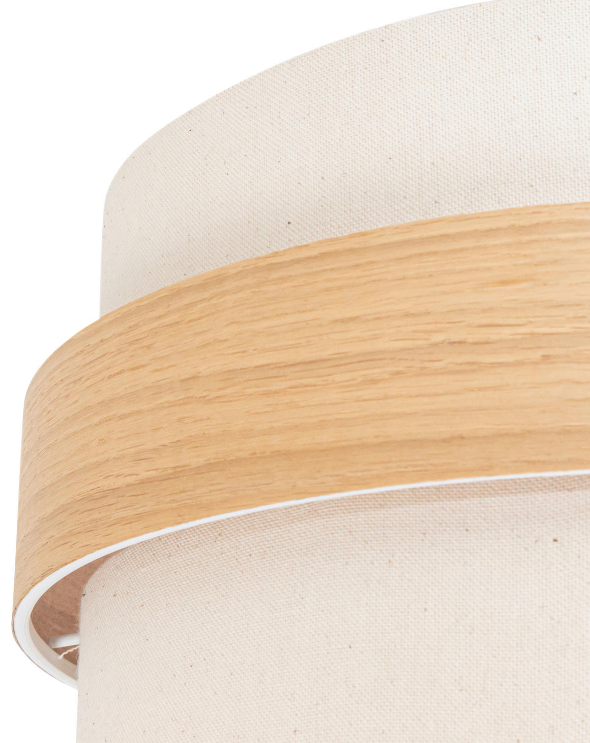 DECKENLEUCHTE  37/18 cm    - Naturfarben, MODERN, Holz/Kunststoff (37/18cm) - Novel