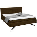 POLSTERBETT 180/200 cm  in Honig  - Schwarz/Weiß, Design, Holzwerkstoff/Kunststoff (180/200cm) - Dieter Knoll