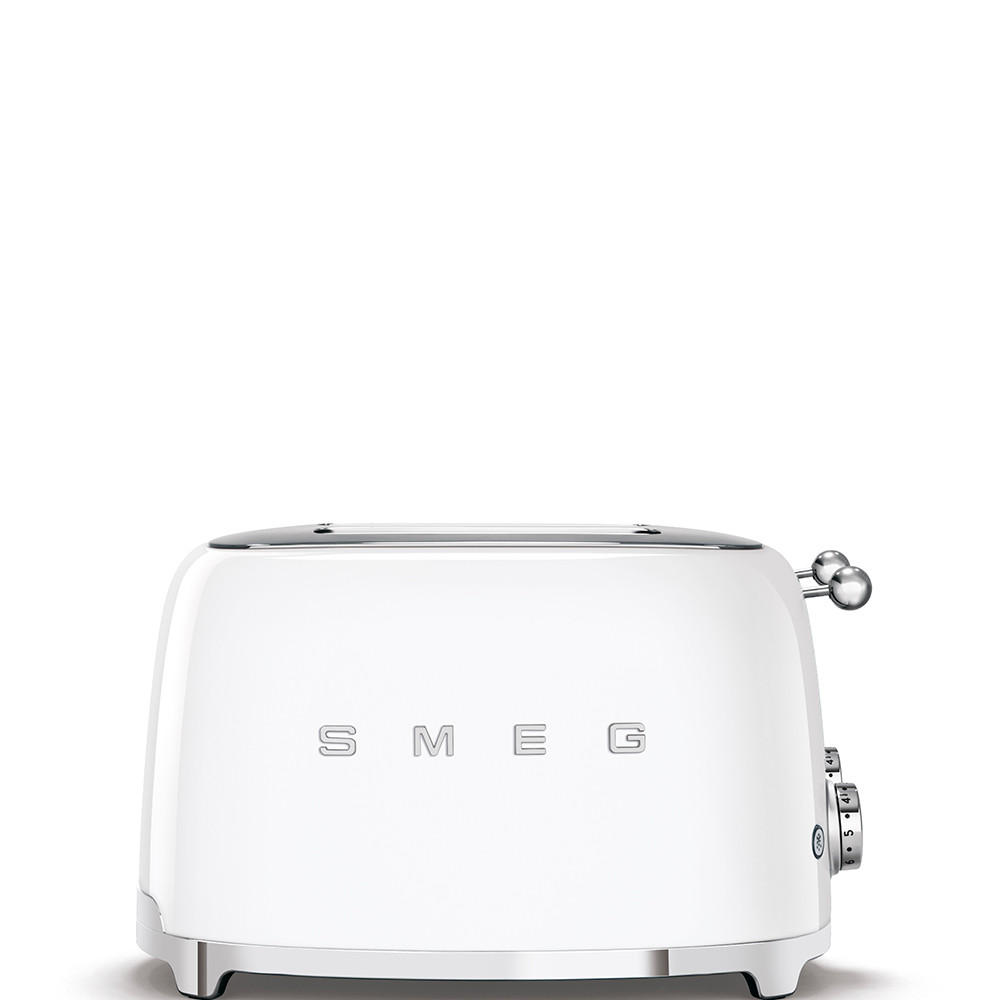 TOASTER  - Weiß Hochglanz, Basics, Metall (30/20/33cm) - SMEG